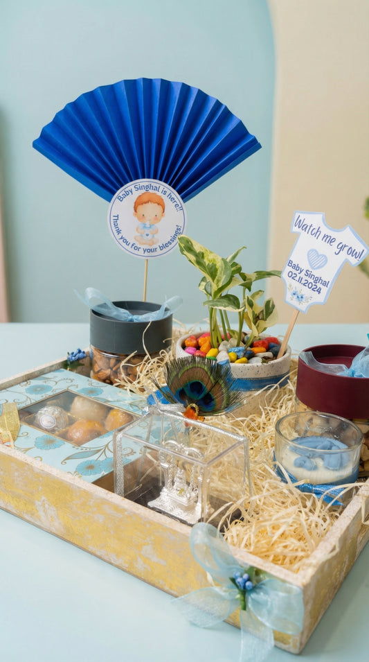 Baby announcement hamper 2