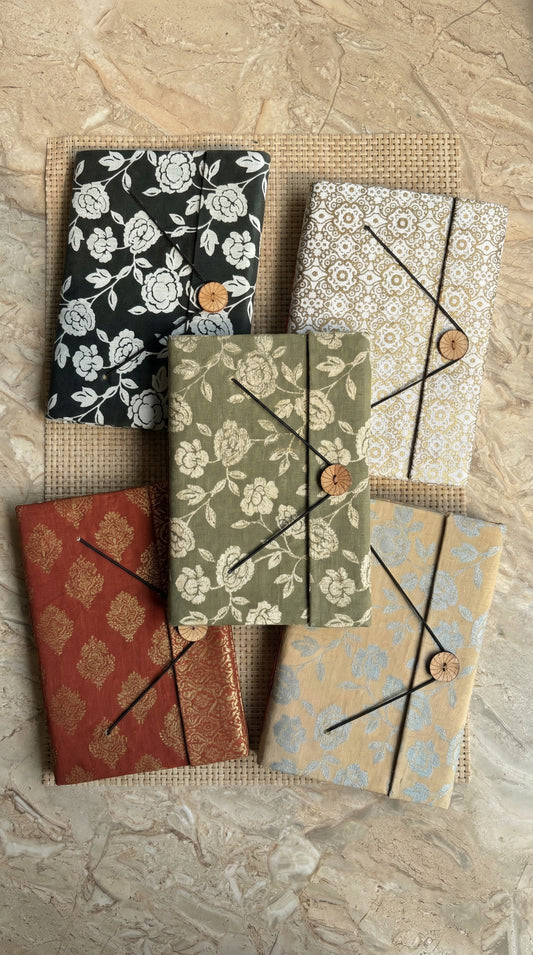 Handmade Button Diary