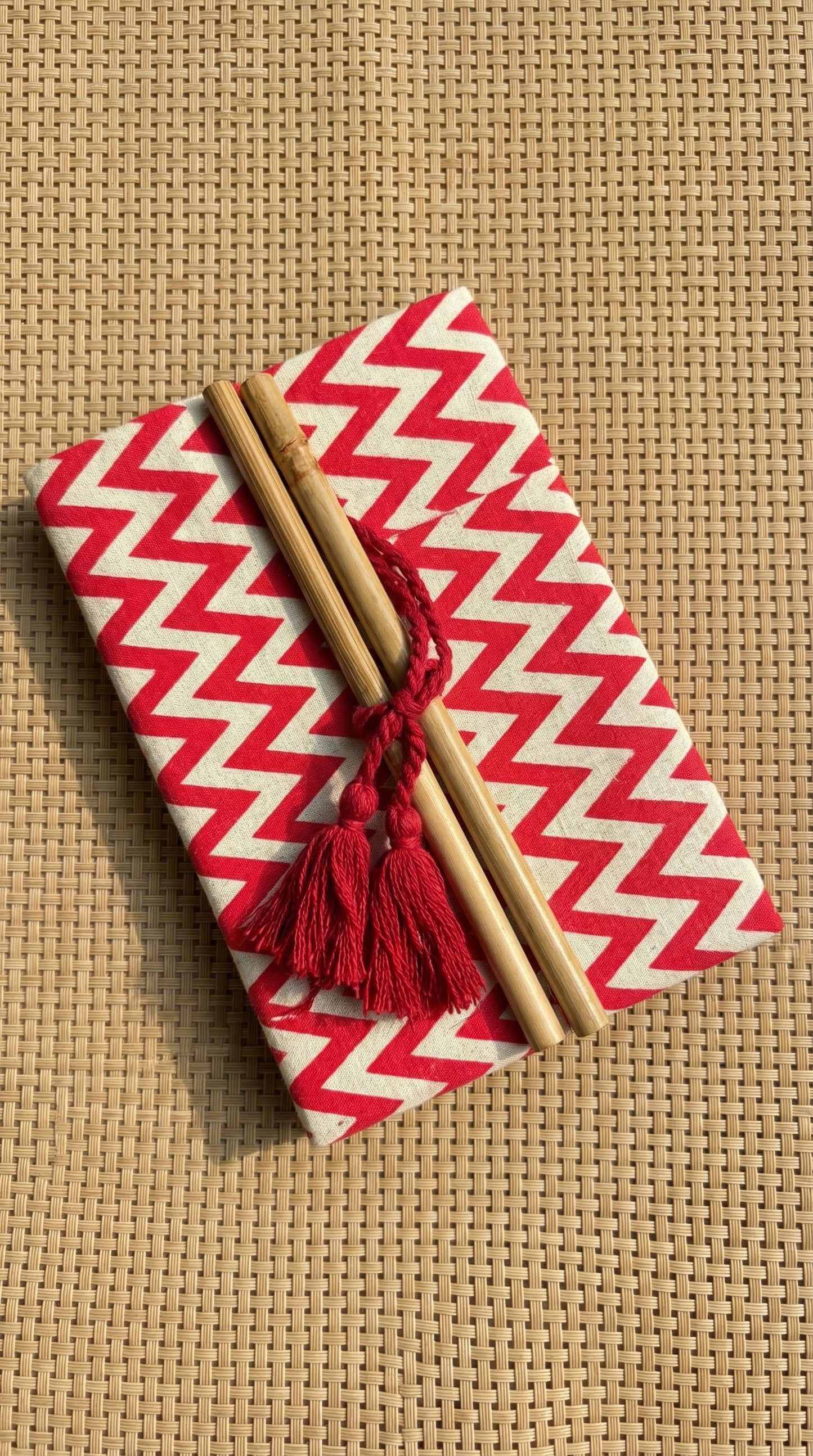 Bamboo tie Handmade diary