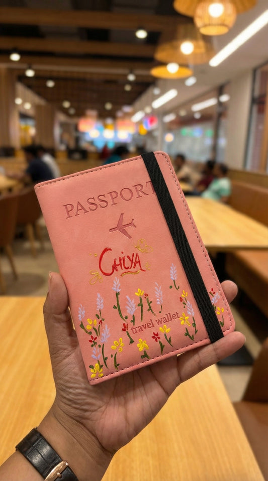 Customised passport cover