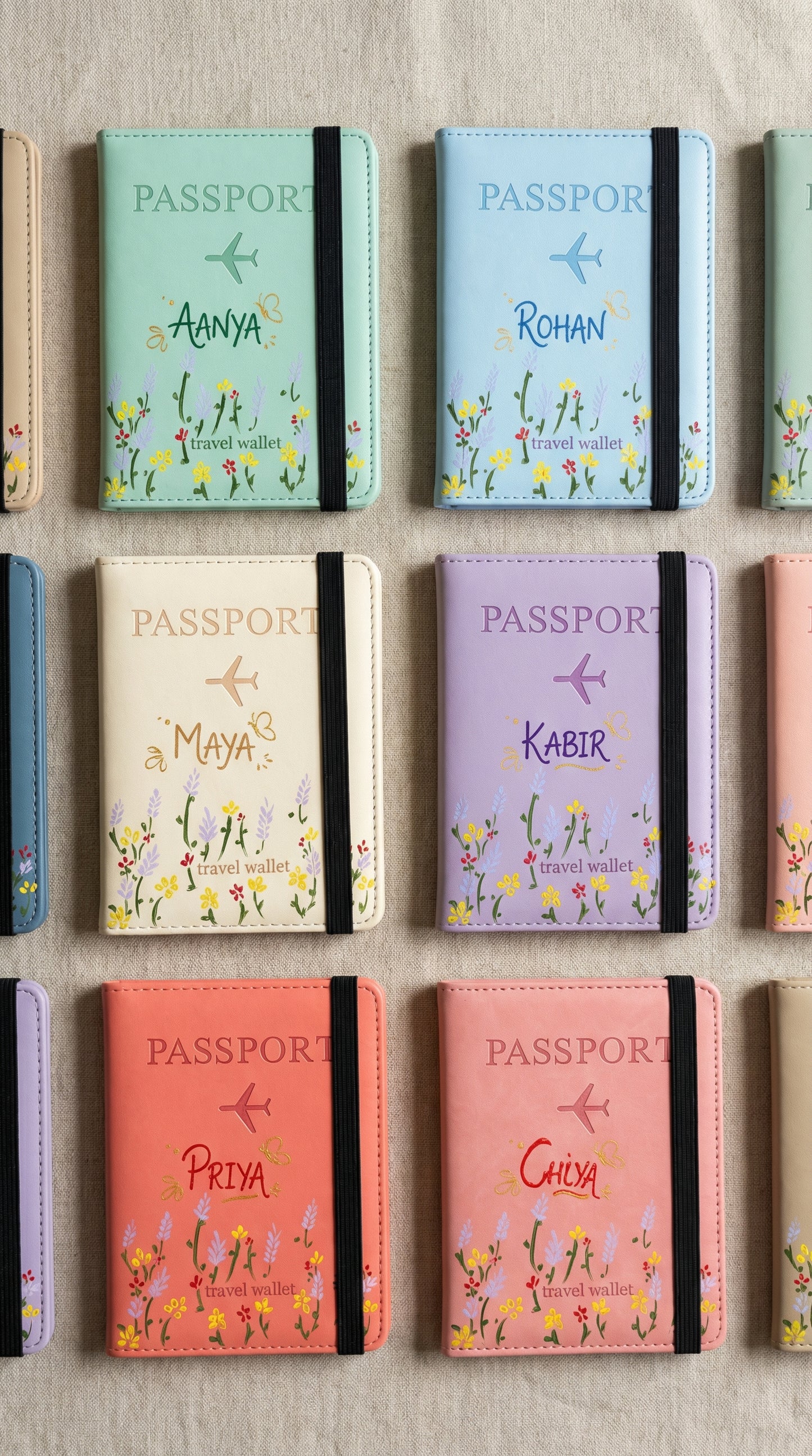 अनुकूलित पासपोर्ट कवर