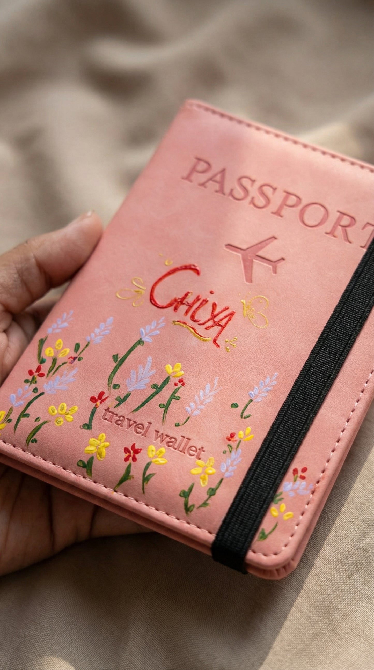 अनुकूलित पासपोर्ट कवर